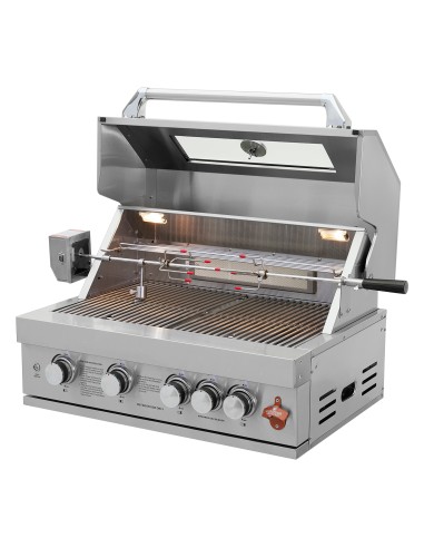 BBQ ΥΓΡΑΕΡΙΟΥ SEMI-PROF TGH-BI-B4-G 4+1 19,3kW